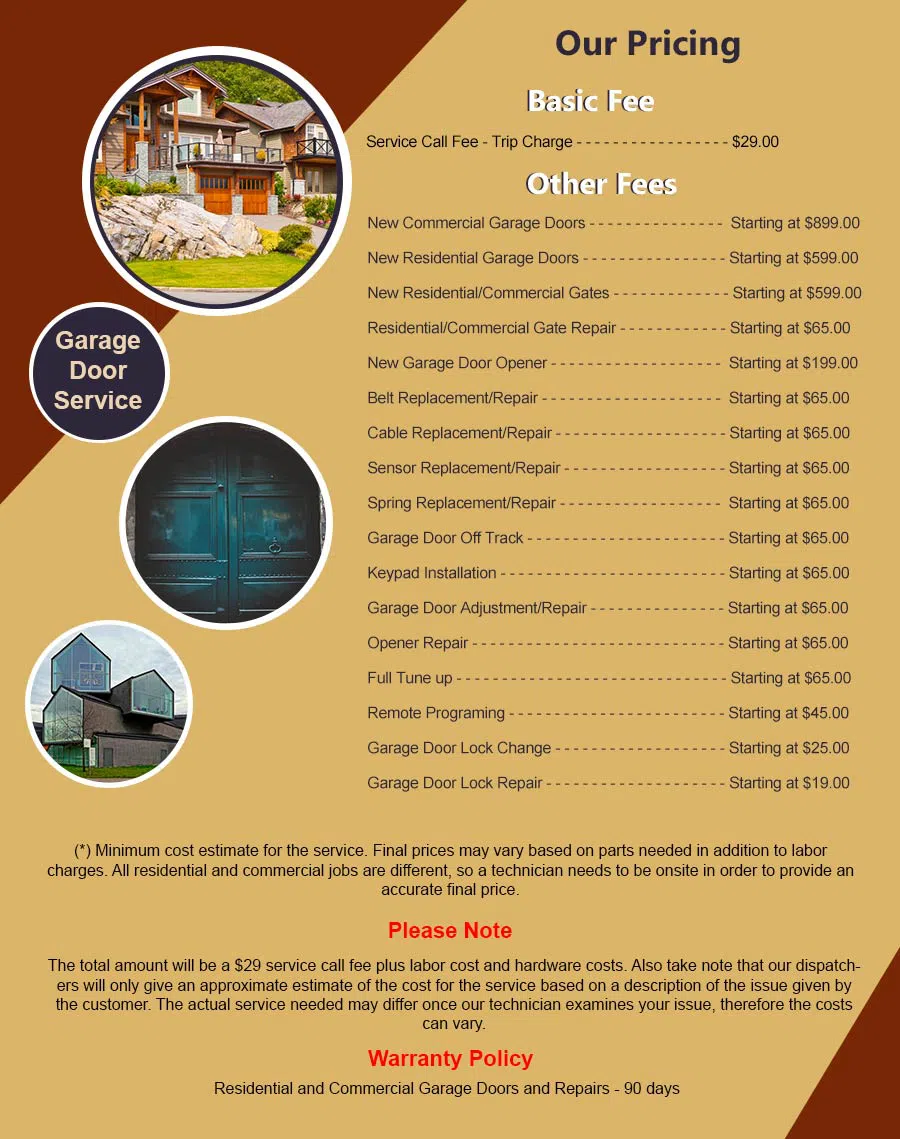 5 Star Garage Door Evergreen Park, IL 773-303-4560